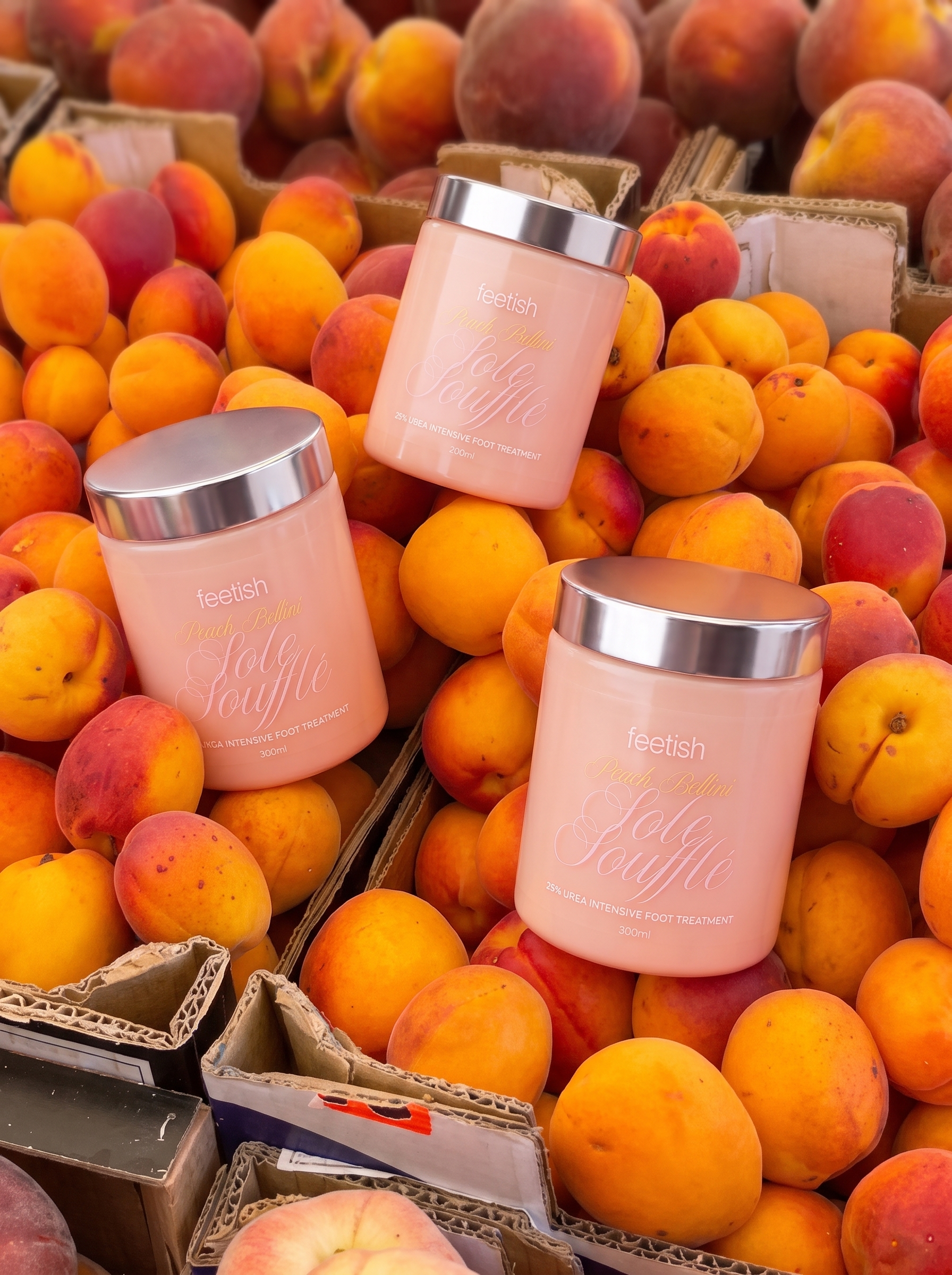 Peach Bellini Sole Soufflé